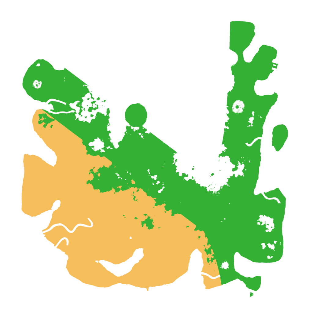 Biome Rust Map: Procedural Map, Size: 3750, Seed: 5560344