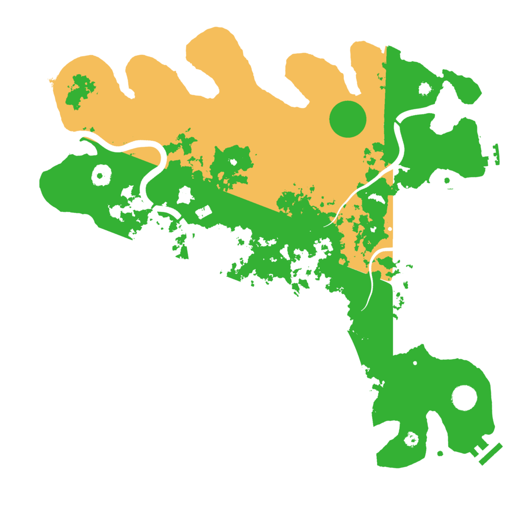 Biome Rust Map: Procedural Map, Size: 3750, Seed: 1157013632