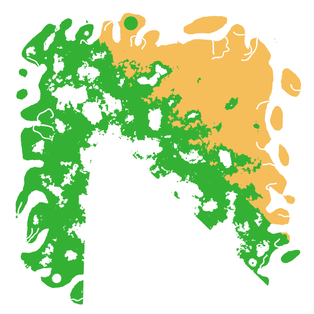 Biome Rust Map: Procedural Map, Size: 6000, Seed: 241957687