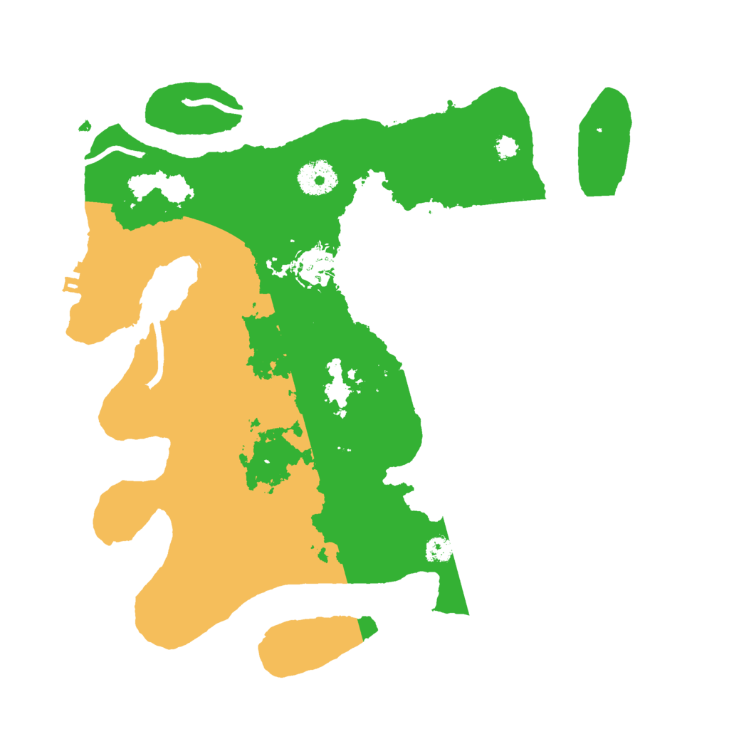 Biome Rust Map: Procedural Map, Size: 3000, Seed: 892262