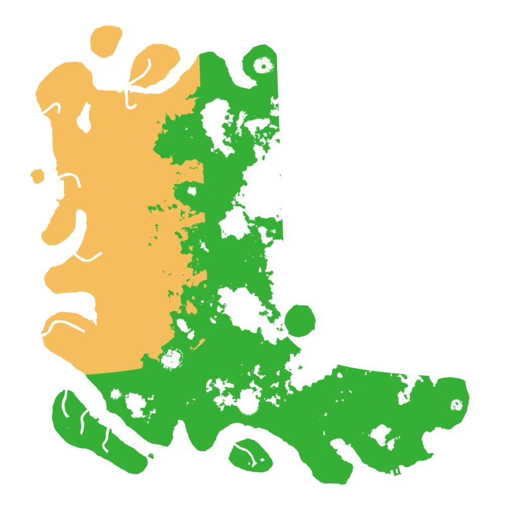 Biome Rust Map: Procedural Map, Size: 4500, Seed: 1326611638