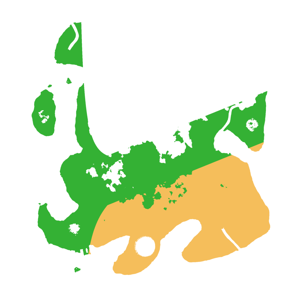 Biome Rust Map: Procedural Map, Size: 2700, Seed: 89277644