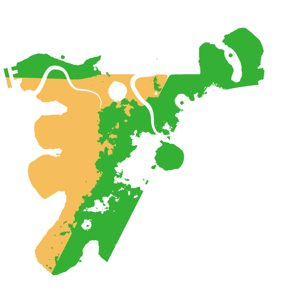 Biome Rust Map: Procedural Map, Size: 3000, Seed: 1424732611