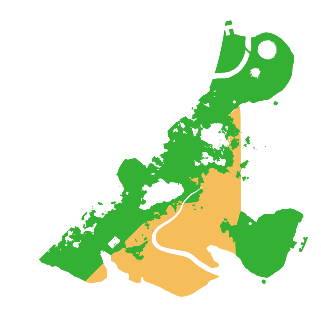 Biome Rust Map: Procedural Map, Size: 3000, Seed: 65040606