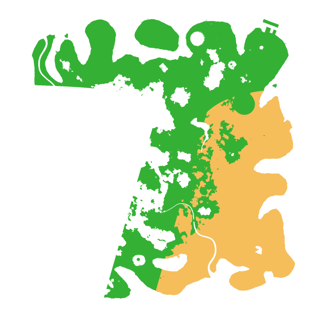 Biome Rust Map: Procedural Map, Size: 4000, Seed: 1994567890