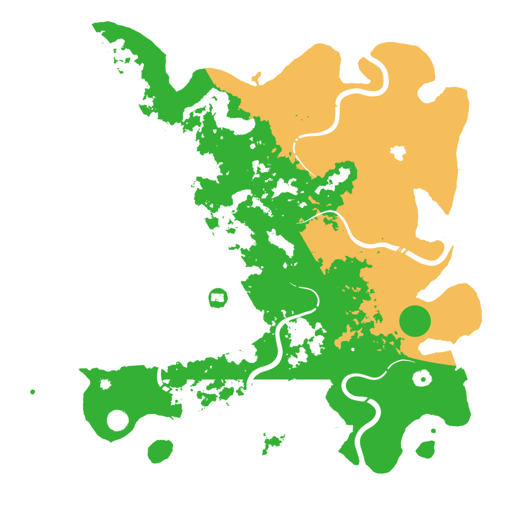 Biome Rust Map: Procedural Map, Size: 4250, Seed: 1199040026