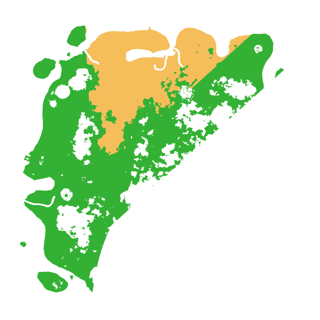 Biome Rust Map: Procedural Map, Size: 4000, Seed: 1402922574