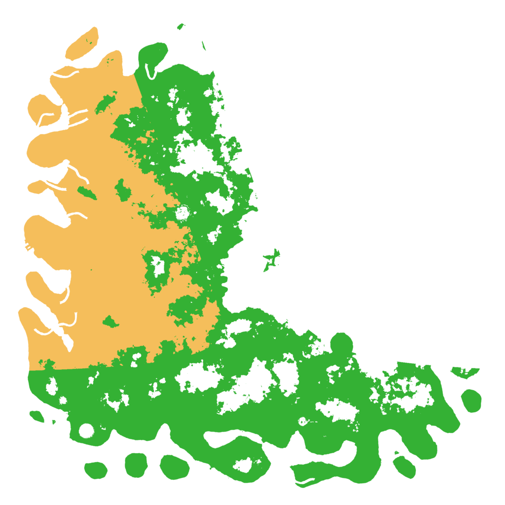 Biome Rust Map: Procedural Map, Size: 6000, Seed: 9471