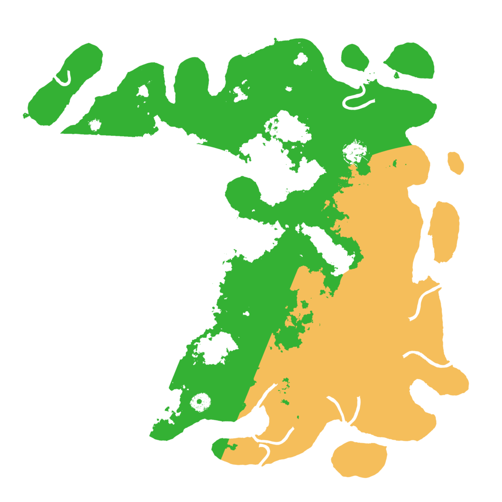 Biome Rust Map: Procedural Map, Size: 4000, Seed: 1311690170