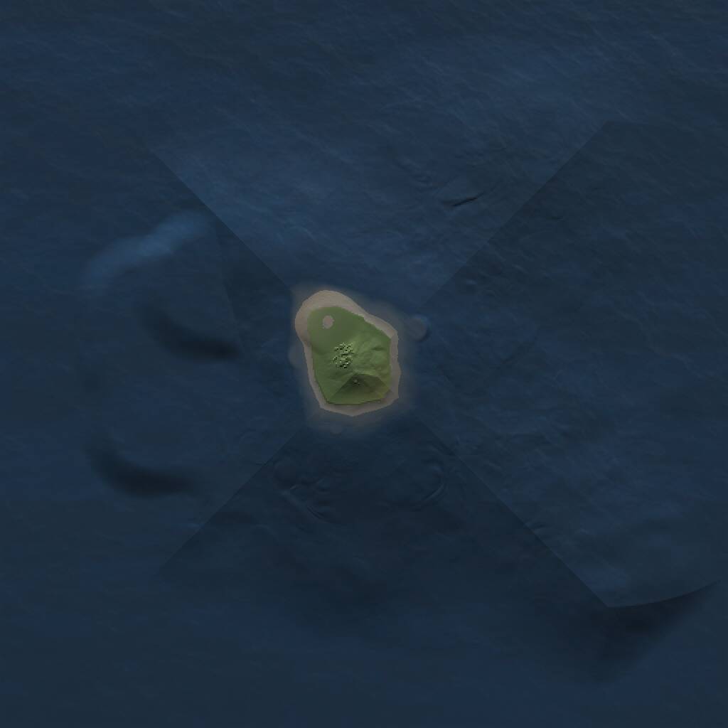 Rust Map: Procedural Map, Size: 1000, Seed: 7970, 1 Monuments