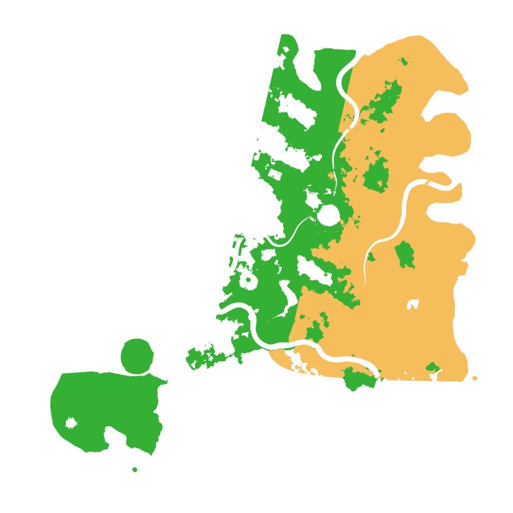 Biome Rust Map: Procedural Map, Size: 4250, Seed: 155443984