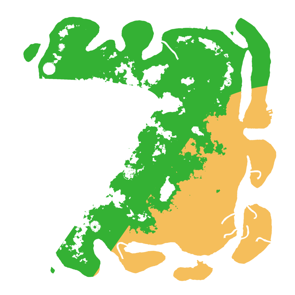 Biome Rust Map: Procedural Map, Size: 4200, Seed: 2023203