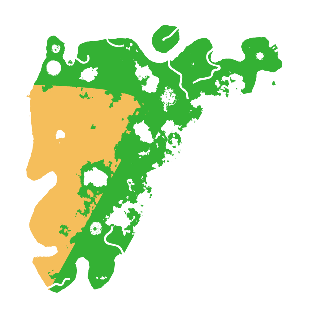 Biome Rust Map: Procedural Map, Size: 3800, Seed: 20230122