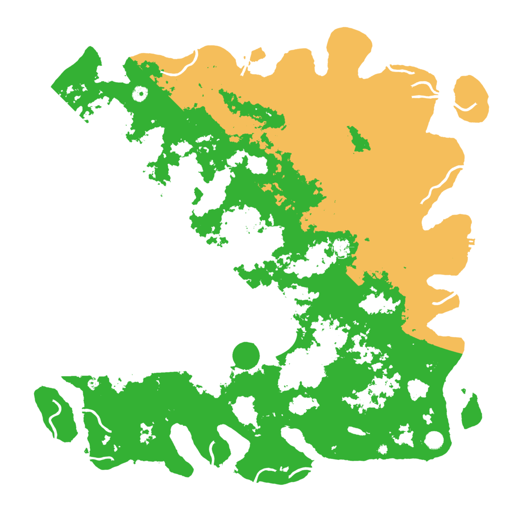 Biome Rust Map: Procedural Map, Size: 5000, Seed: 1061848912