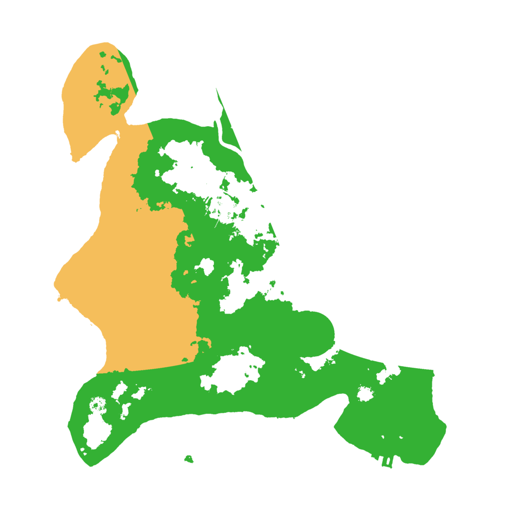 Biome Rust Map: Procedural Map, Size: 3000, Seed: 741012