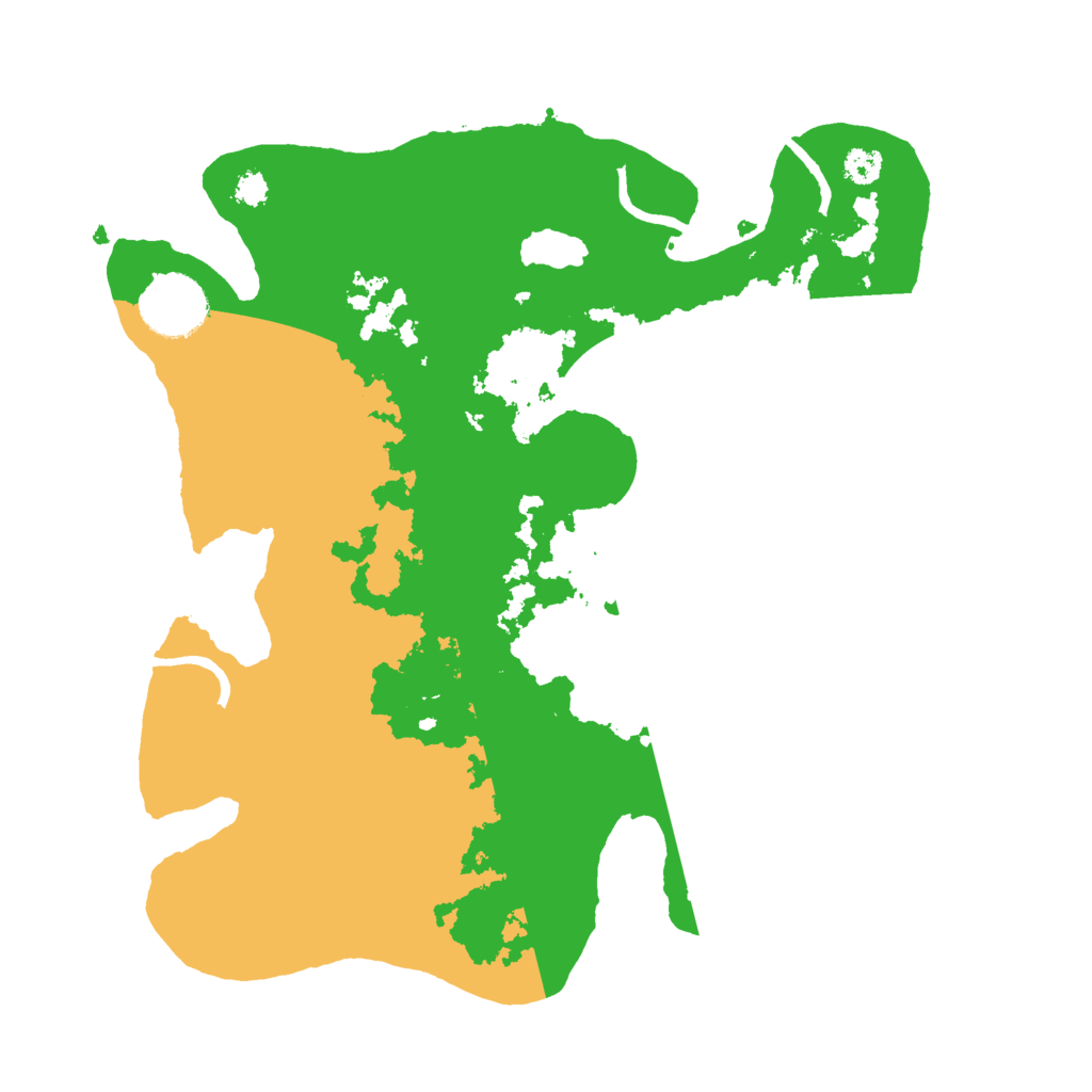 Biome Rust Map: Procedural Map, Size: 3000, Seed: 182128