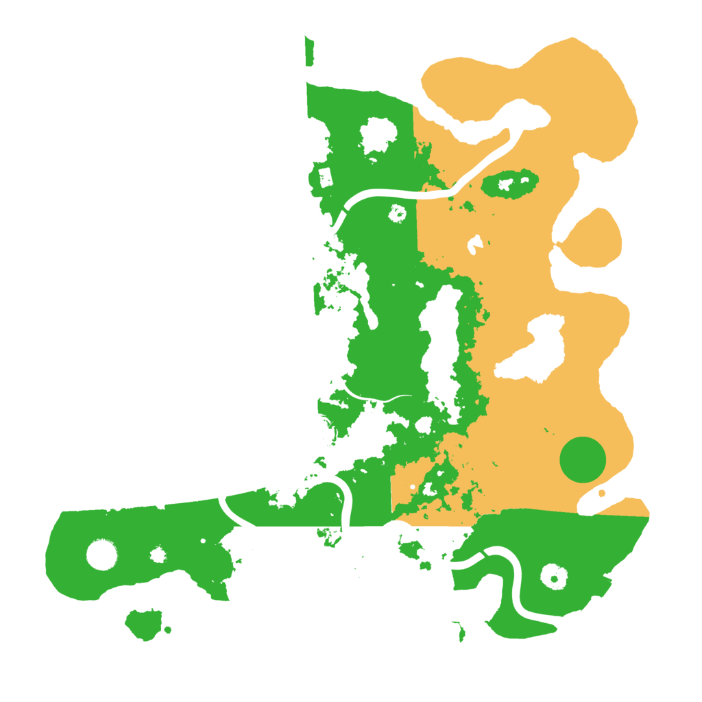 Biome Rust Map: Procedural Map, Size: 4000, Seed: 1905404395