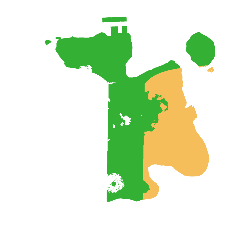 Biome Rust Map: Procedural Map, Size: 2000, Seed: 1717597390