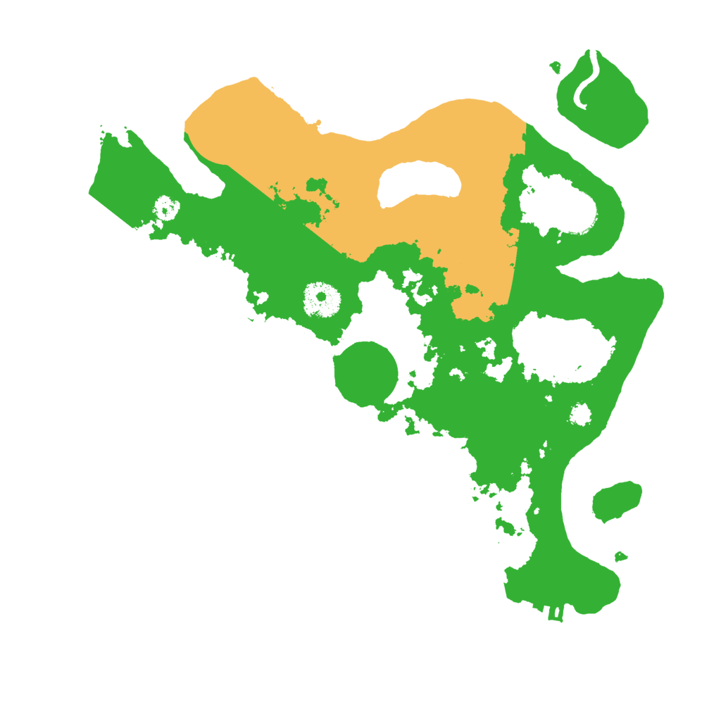 Biome Rust Map: Procedural Map, Size: 3000, Seed: 574708