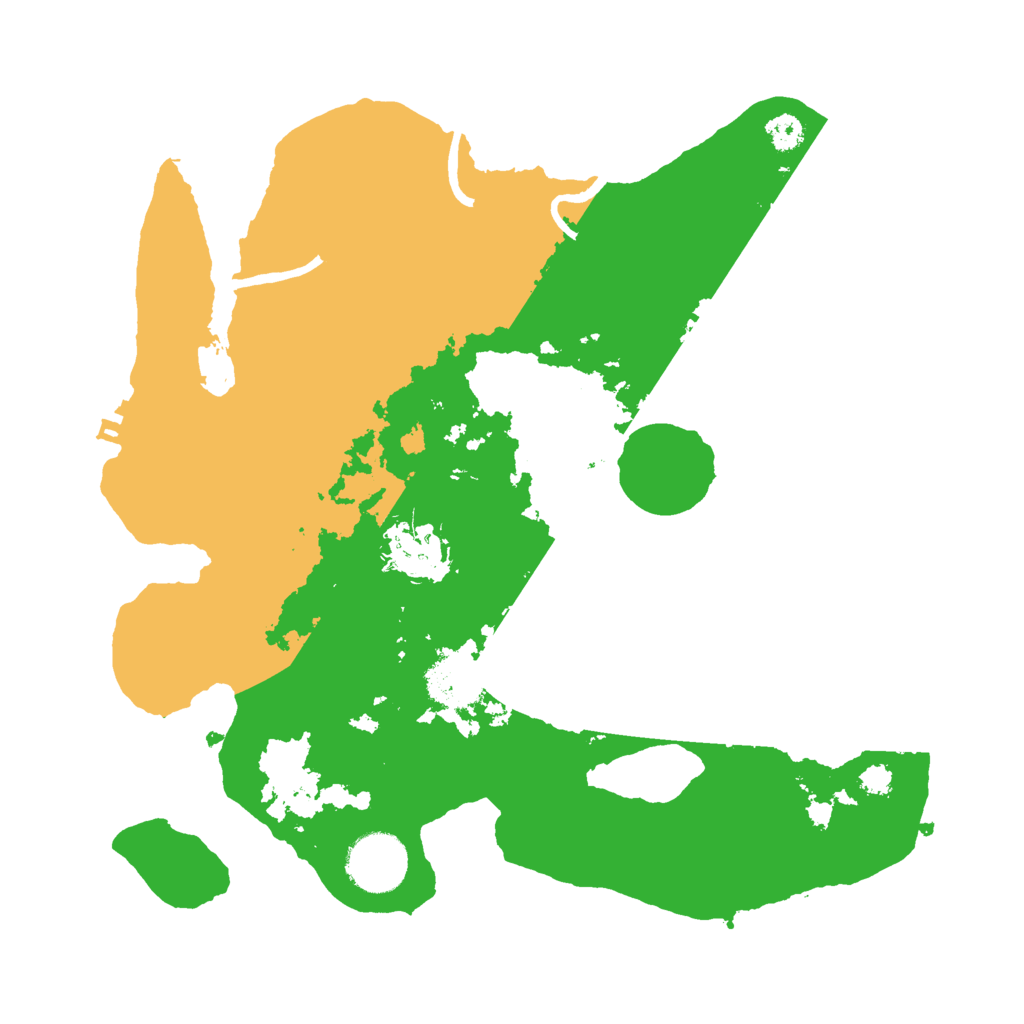 Biome Rust Map: Procedural Map, Size: 3000, Seed: 733702002