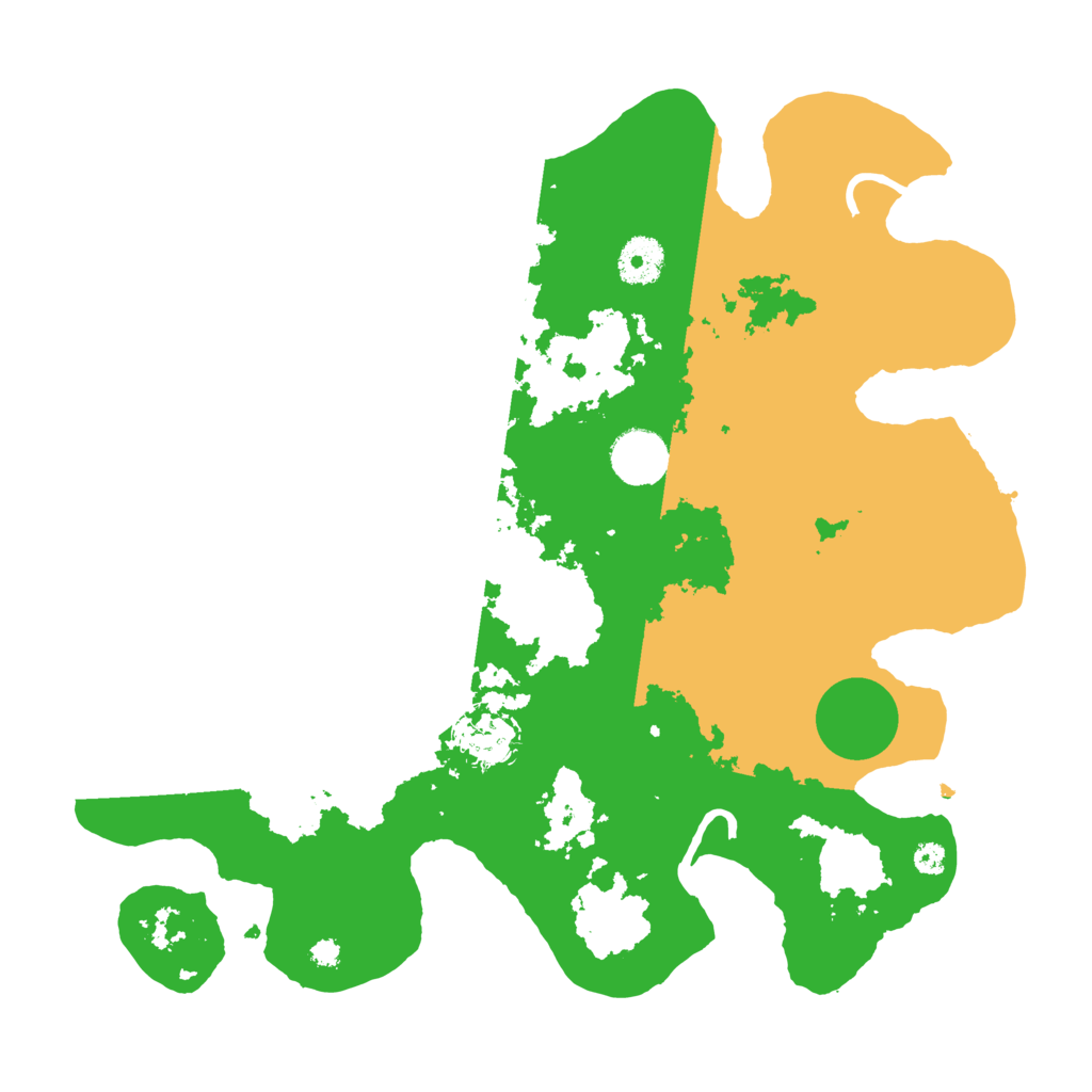 Biome Rust Map: Procedural Map, Size: 3500, Seed: 1018447409