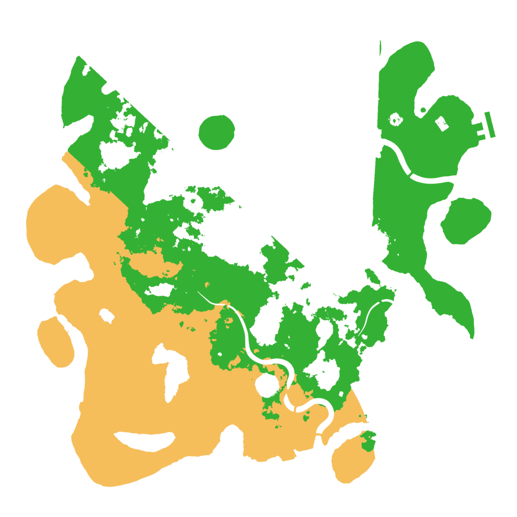 Biome Rust Map: Procedural Map, Size: 4000, Seed: 1271644955
