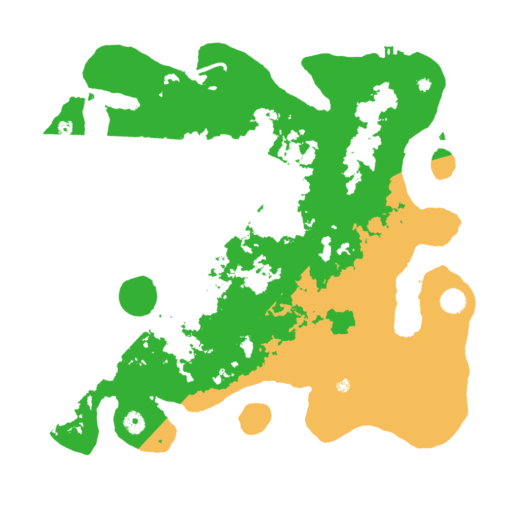 Biome Rust Map: Procedural Map, Size: 3500, Seed: 630770976