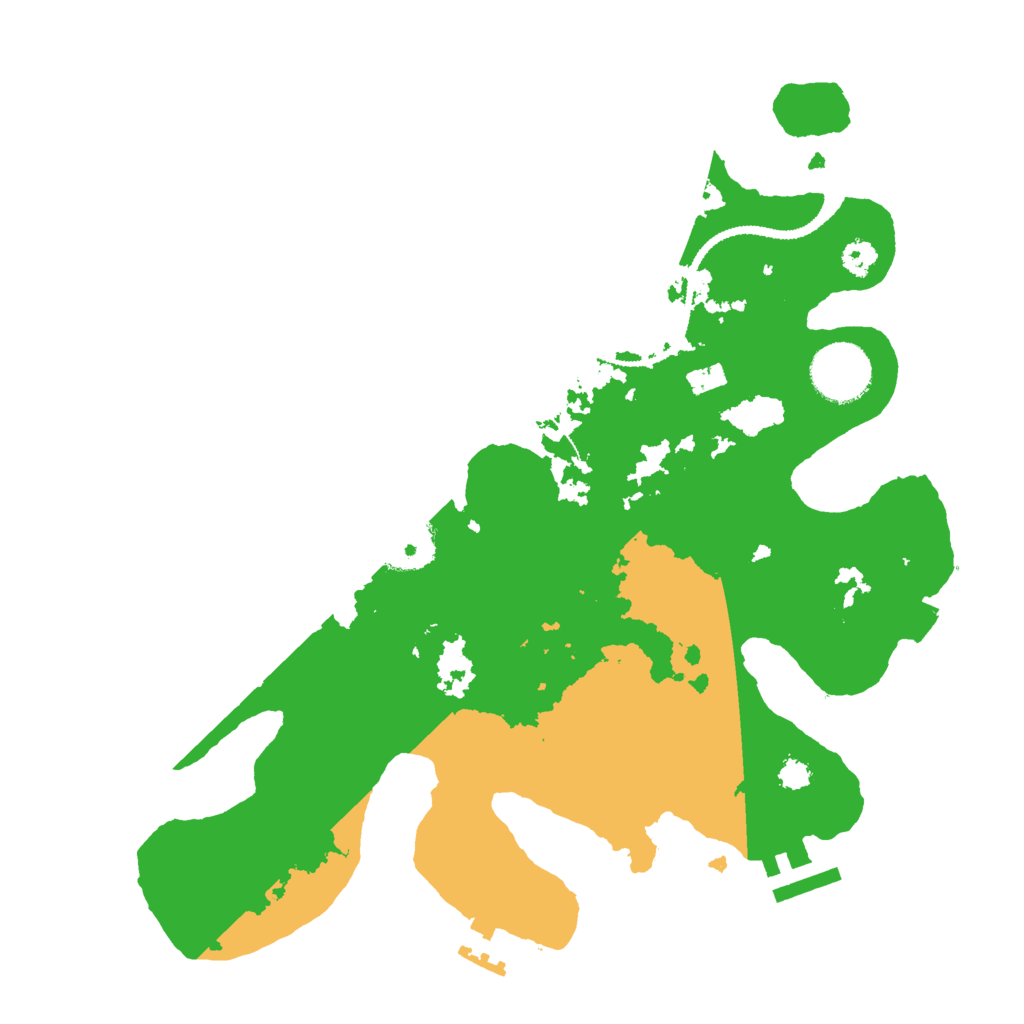Biome Rust Map: Procedural Map, Size: 3000, Seed: 63923601