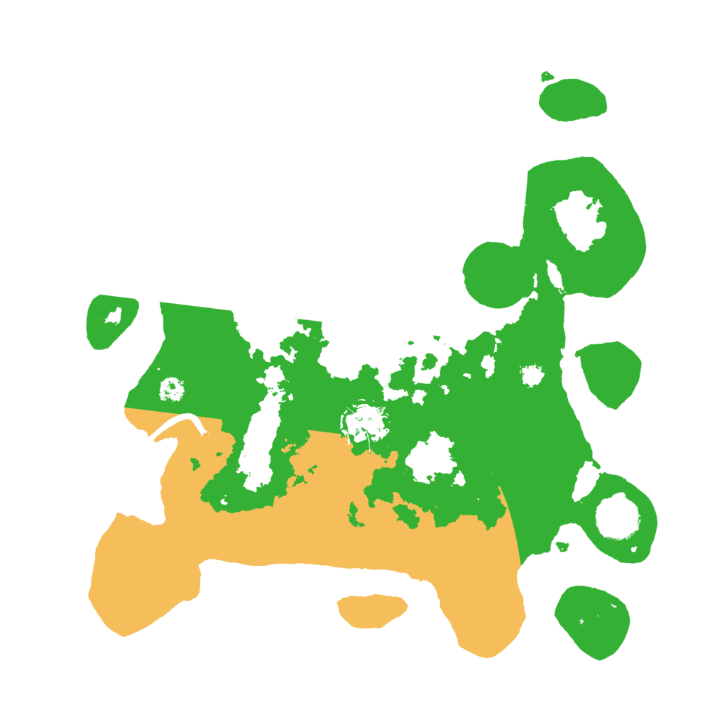 Biome Rust Map: Procedural Map, Size: 3000, Seed: 41385