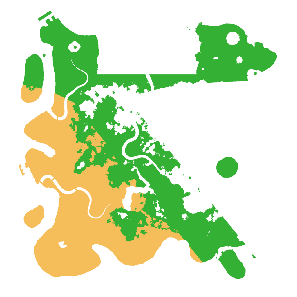 Biome Rust Map: Procedural Map, Size: 4000, Seed: 309820086