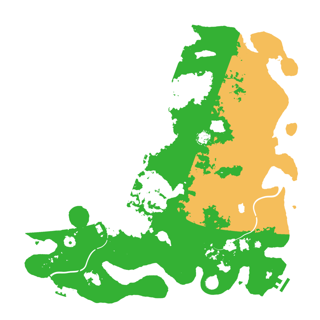 Biome Rust Map: Procedural Map, Size: 4250, Seed: 703598621