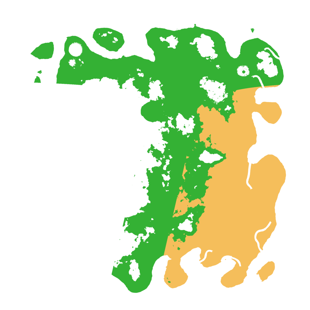 Biome Rust Map: Procedural Map, Size: 4000, Seed: 1127605606