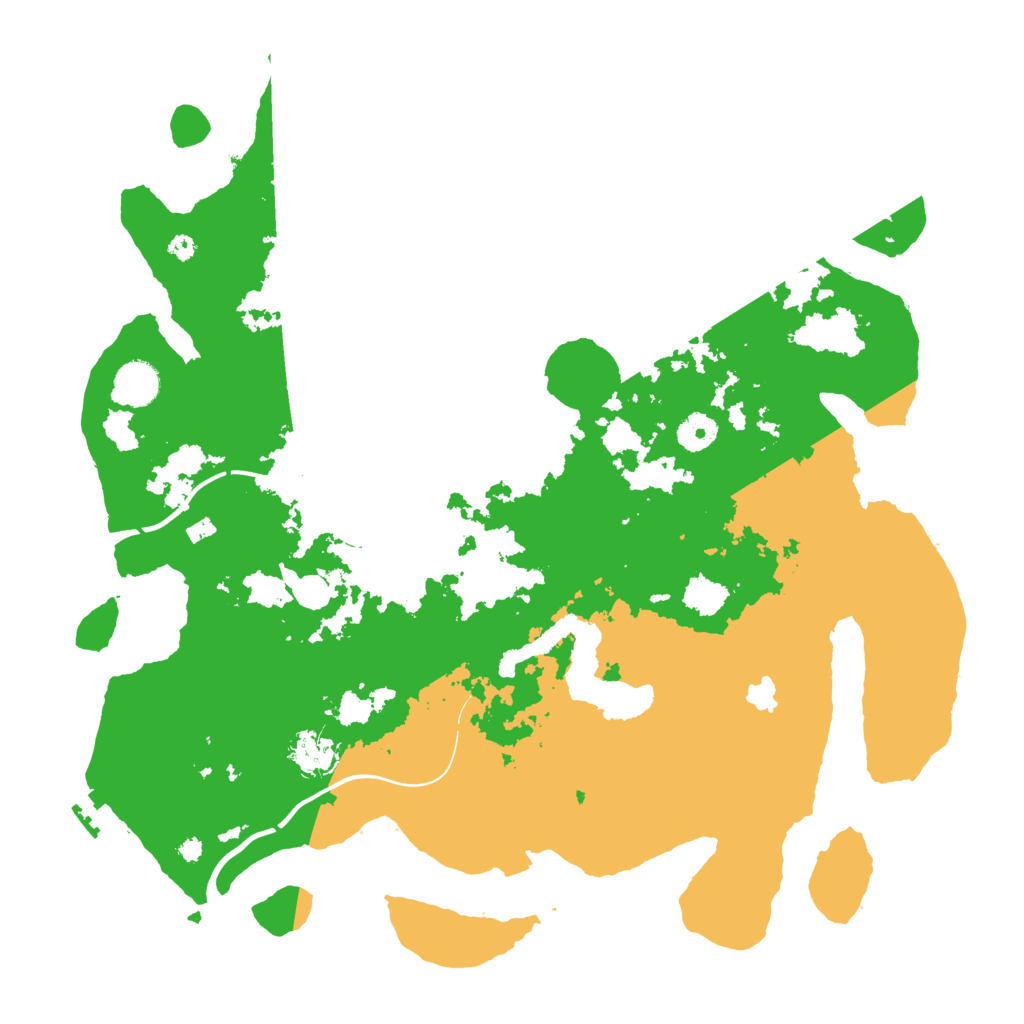 Biome Rust Map: Procedural Map, Size: 4000, Seed: 29986603