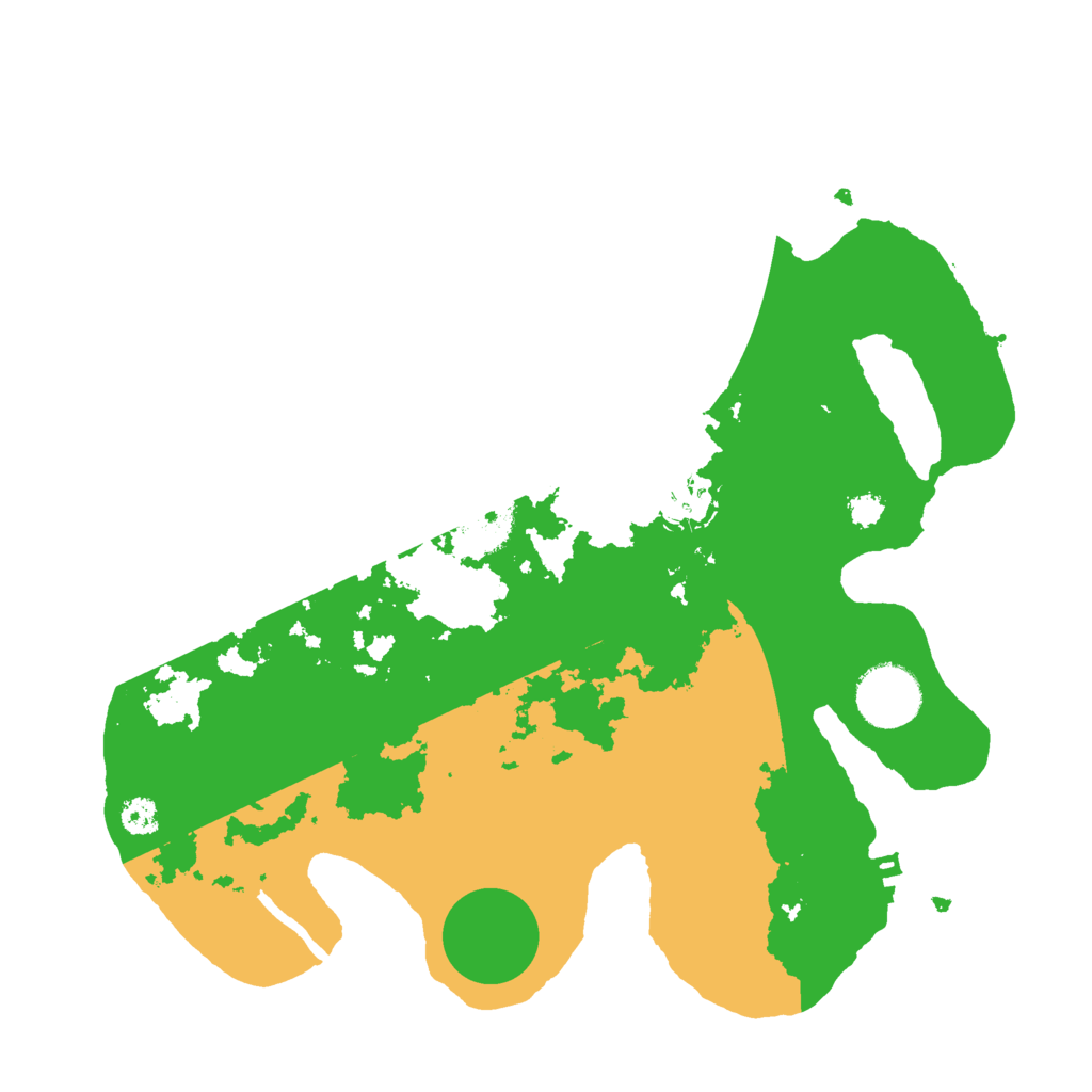 Biome Rust Map: Procedural Map, Size: 3000, Seed: 93522