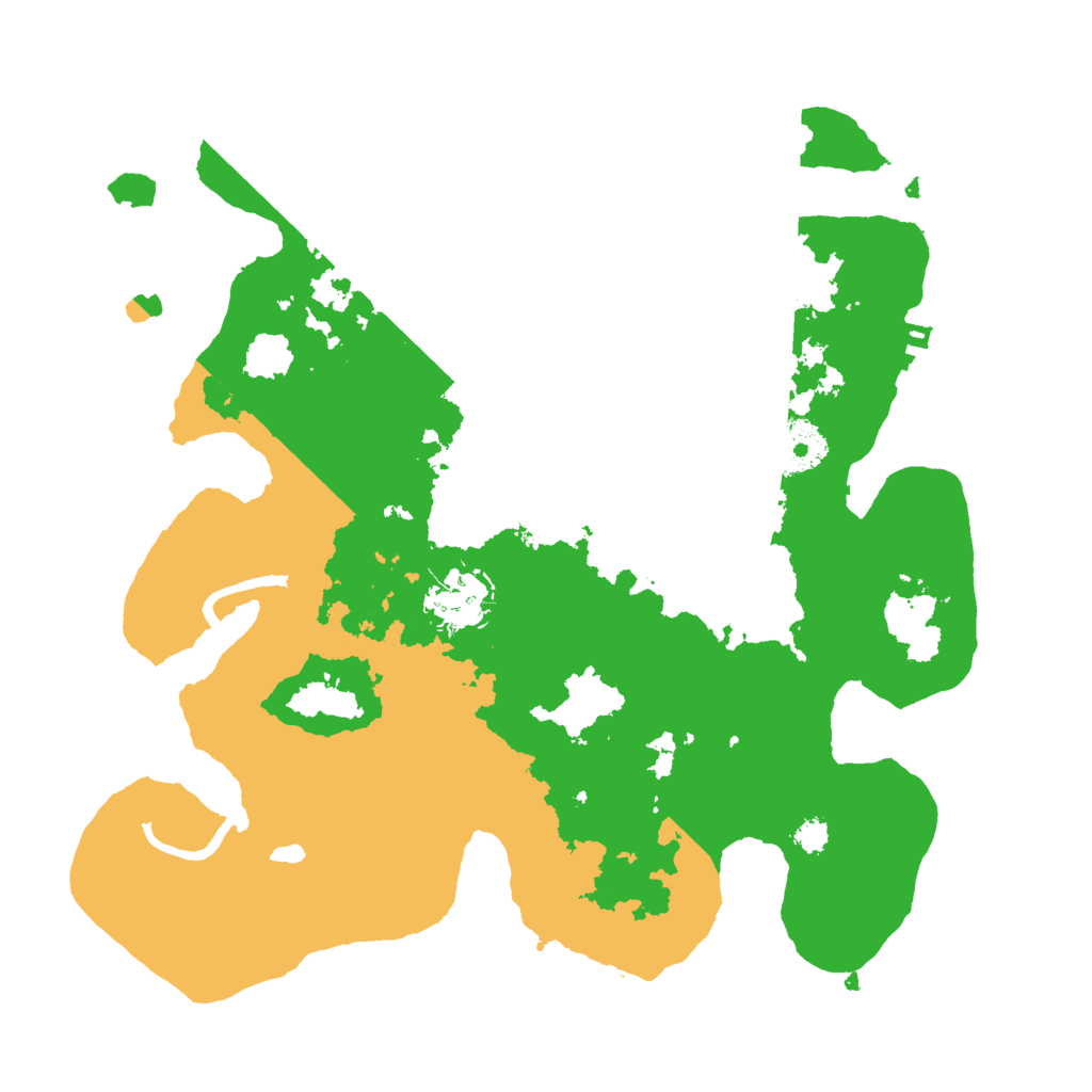 Biome Rust Map: Procedural Map, Size: 3000, Seed: 1426606192