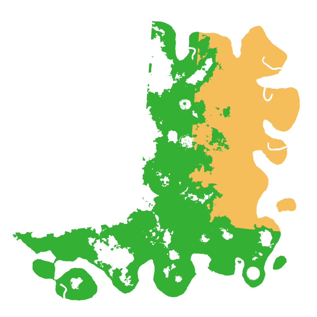 Biome Rust Map: Procedural Map, Size: 4250, Seed: 4569