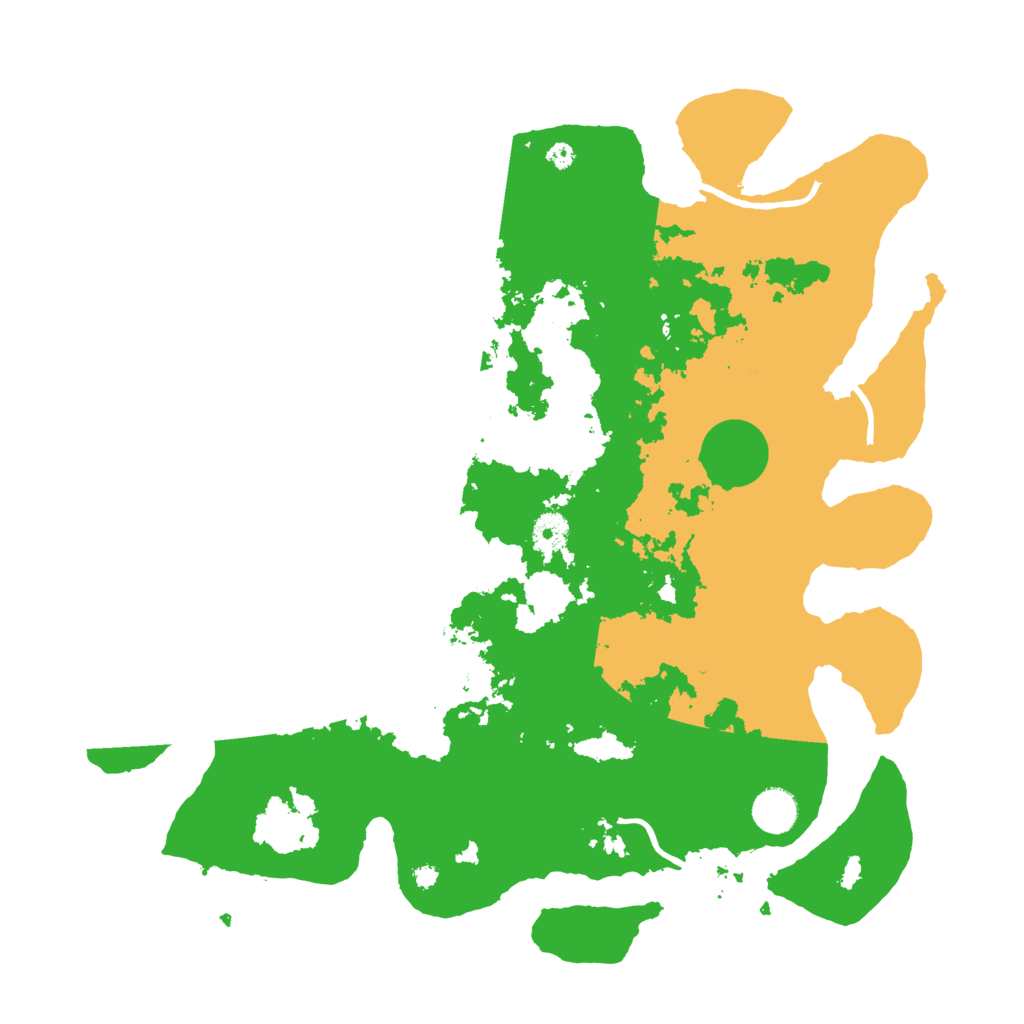 Biome Rust Map: Procedural Map, Size: 4000, Seed: 345654654