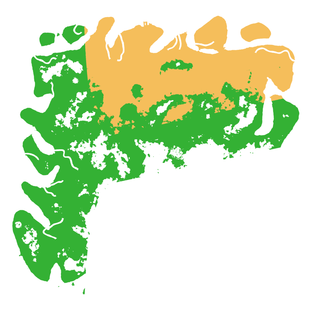 Biome Rust Map: Procedural Map, Size: 5000, Seed: 369035492