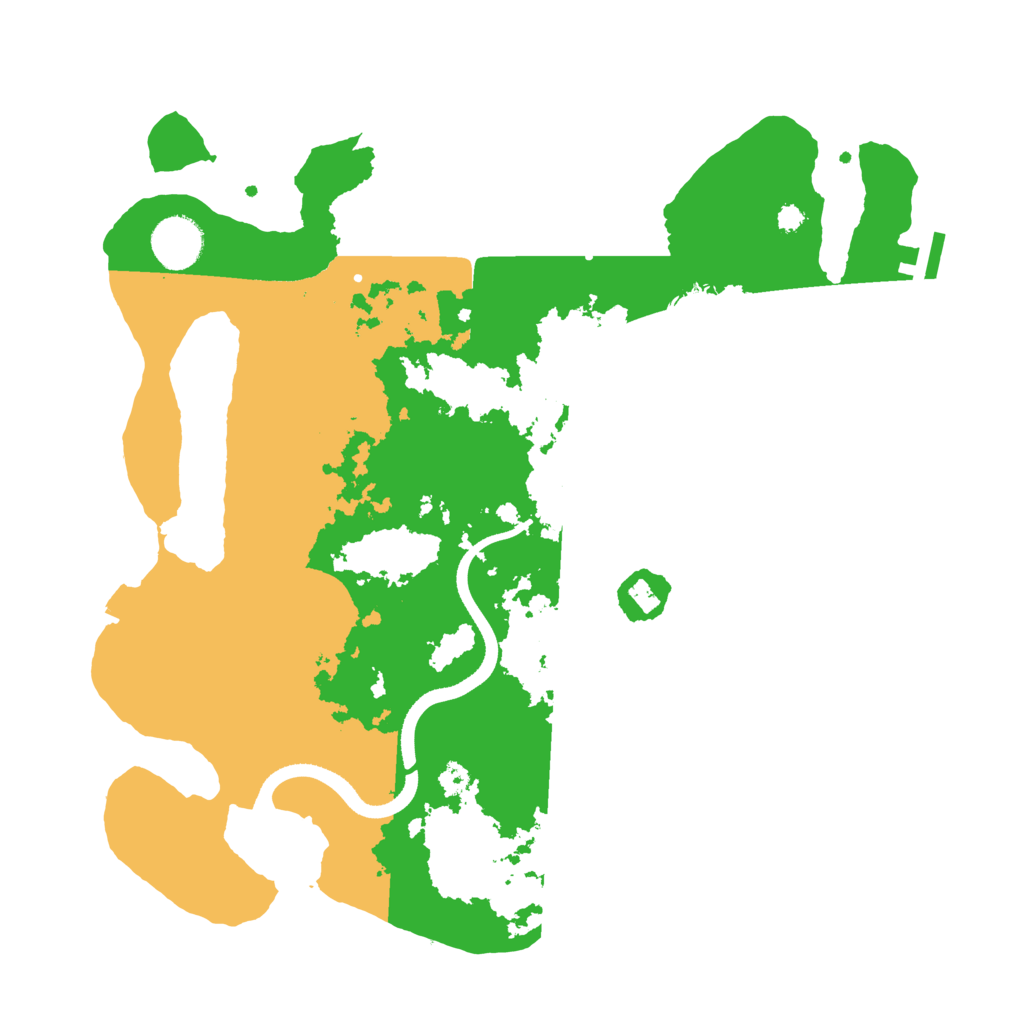Biome Rust Map: Procedural Map, Size: 3500, Seed: 1947443941
