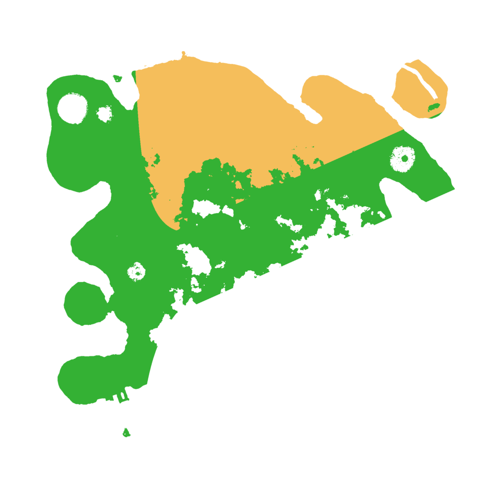 Biome Rust Map: Procedural Map, Size: 3000, Seed: 453838787