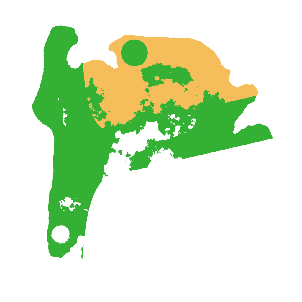 Biome Rust Map: Barren, Size: 3000, Seed: 1780106828