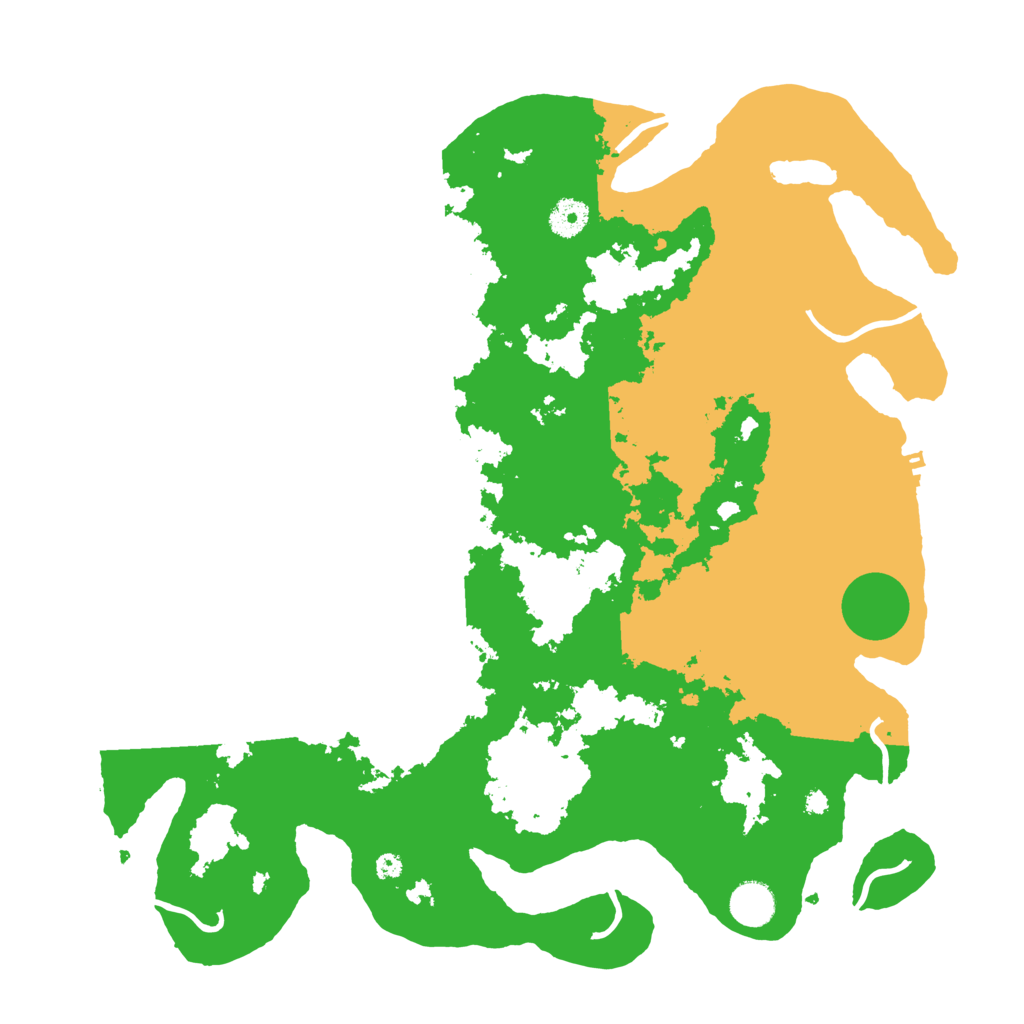 Biome Rust Map: Procedural Map, Size: 4000, Seed: 1828069985