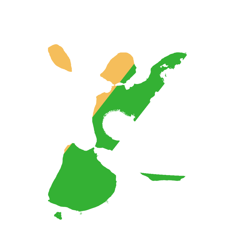 Biome Rust Map: Procedural Map, Size: 1550, Seed: 109248