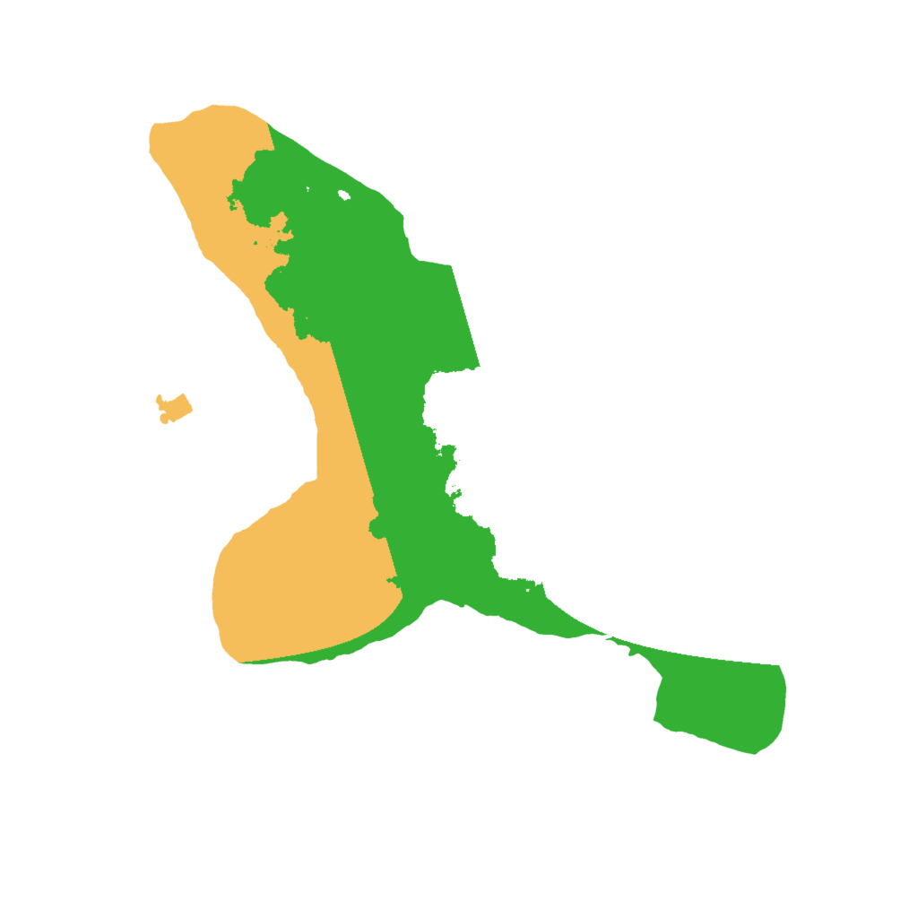 Biome Rust Map: Barren, Size: 2000, Seed: 72819