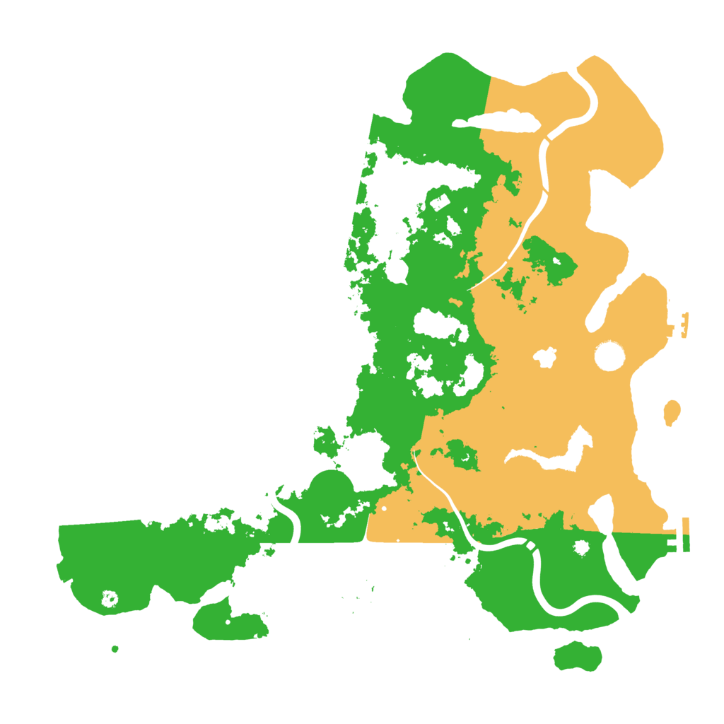 Biome Rust Map: Procedural Map, Size: 4250, Seed: 356310816