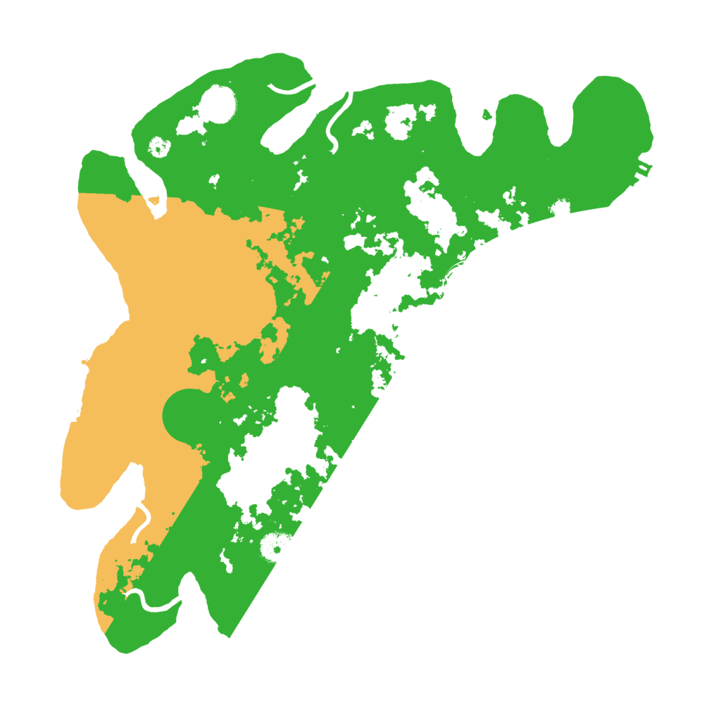 Biome Rust Map: Procedural Map, Size: 3500, Seed: 830830980