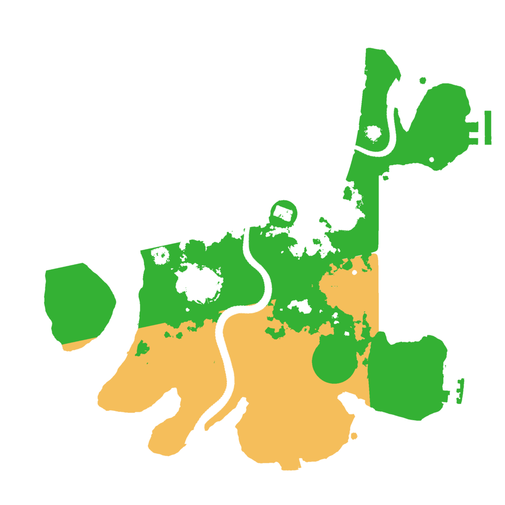 Biome Rust Map: Procedural Map, Size: 3000, Seed: 704770262