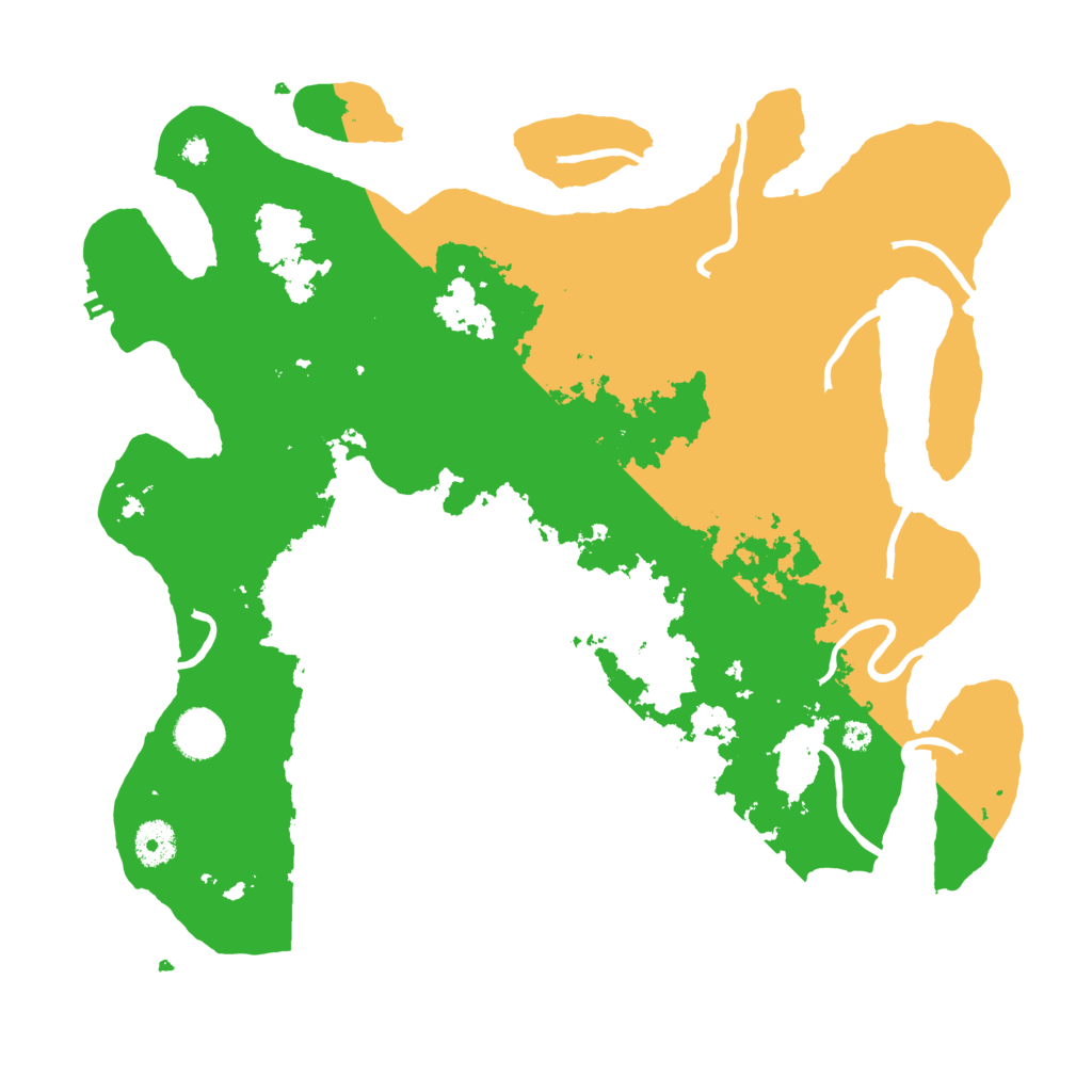 Biome Rust Map: Procedural Map, Size: 3750, Seed: 13231373
