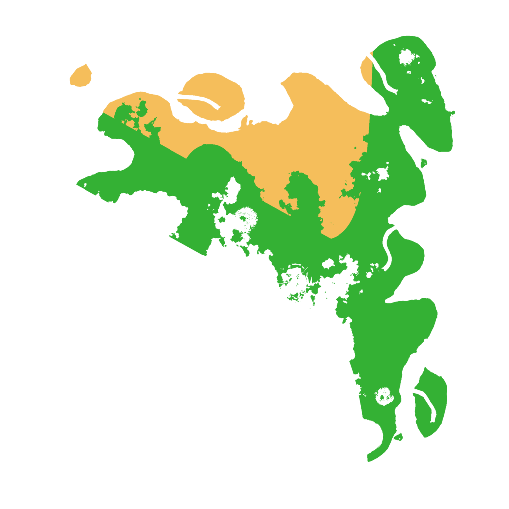 Biome Rust Map: Procedural Map, Size: 3000, Seed: 292941404