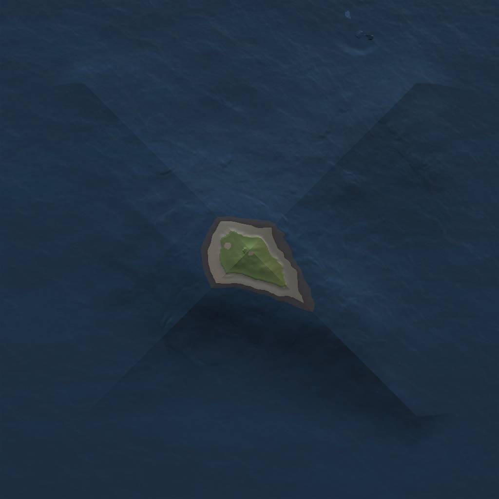 Rust Map: Procedural Map, Size: 1000, Seed: 806692735, 3 Monuments